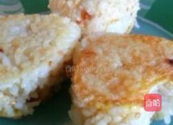 蛋煎饭团的做法图解1