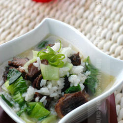酱鸭菜泡饭的做法[图]