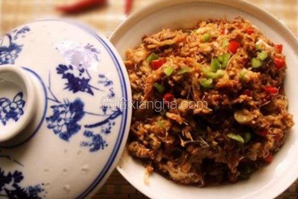 秘制酒酿香辣鱼末