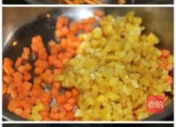 虫草花扒牛肝菌豆腐箱的做法图解2