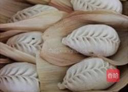 山蚂蚱菜包子的做法图解11
