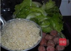 牛肉丸清汤面的做法图解3