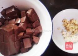 酸香鸭血的做法图解1