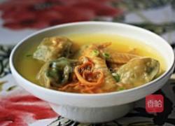 荠菜鸡蛋大馄饨的做法图解5