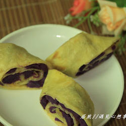 紫薯薄餐的做法[图]