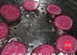 紫薯薄餐的做法图解1