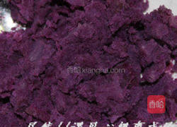 紫薯薄餐的做法图解3