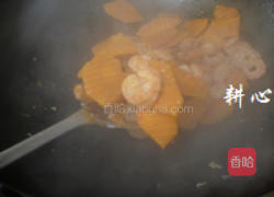 南瓜炒虾仁的做法图解8