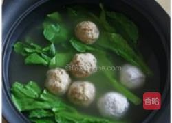 贡丸鲜蔬面的做法图解3