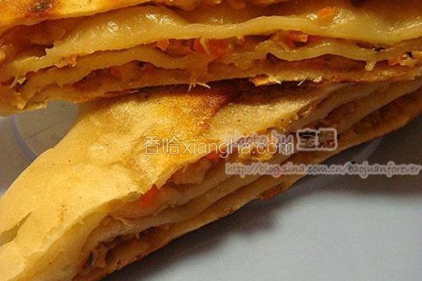 扇形肉饼