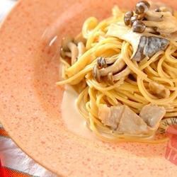 日全食牛奶双菇意面的做法[图]