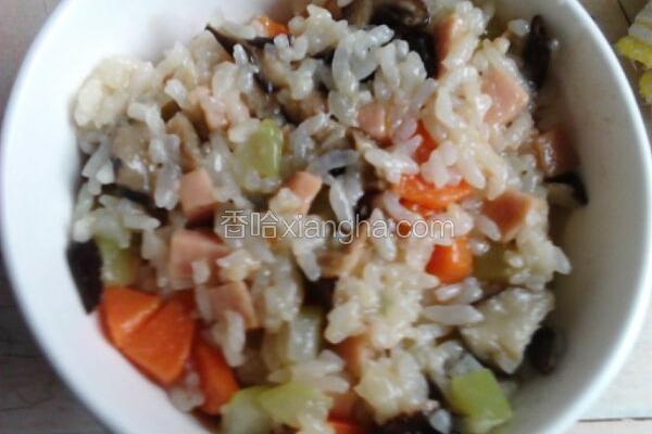 懒人电饭煲焖饭