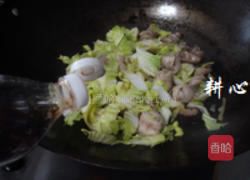 白菜香菇焖鱼鳔的做法图解11