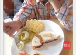 母鸡孵小鸡三明治的做法图解1