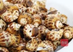 菜男椒盐花螺的做法图解4