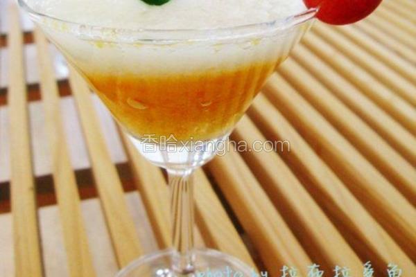 双色蜜瓜番茄汁