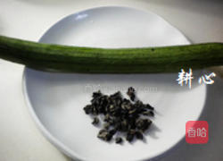 冬菜丝瓜炒木耳的做法图解1