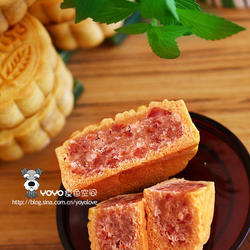 混搭火腿月饼的做法[图]