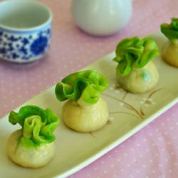 碧绿青菜包的做法[图]