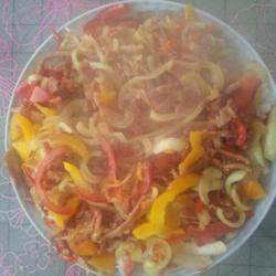 五彩培根焗饭的做法[图]