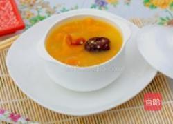养胃汤粥南瓜小米粥的做法图解2
