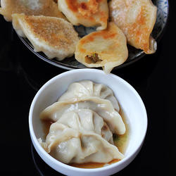黄瓜肉煎饺的做法[图]