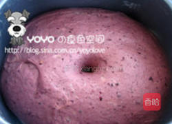 100%桑葚果肉欧式面包的做法图解3