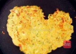 刺槐花玉米饼的做法图解2