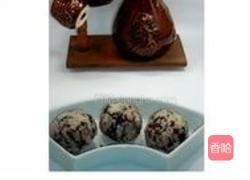 红米肉松海苔饭团的做法图解12