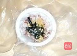 红米肉松海苔饭团的做法图解3