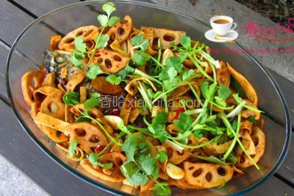 豆豉香辣烤鱼