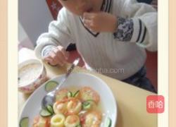 爱心鲜虾的做法图解2