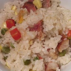 香肠杂蔬焖饭的做法[图]