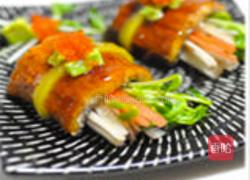 鳄梨鳗鱼五彩卷的做法图解5