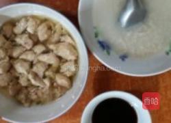 清蒸鸡胸脯肉的做法图解4