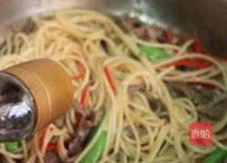 黑椒牛肉炒意粉的做法图解8