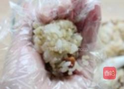 糙米甜饭团的做法图解4