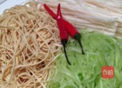 捞汁时蔬的做法图解1