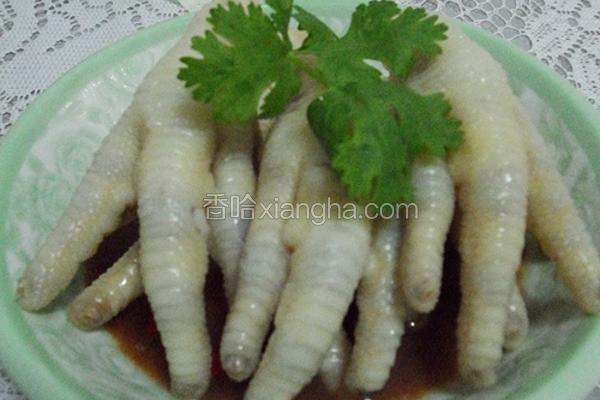 话梅柠檬渍冰脆凤爪