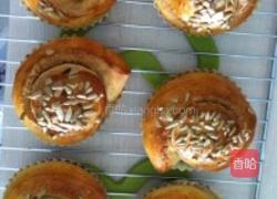 花生酱葵花子面包的做法图解9