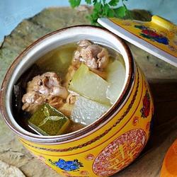 冬瓜荷叶煲老鸭的做法[图]