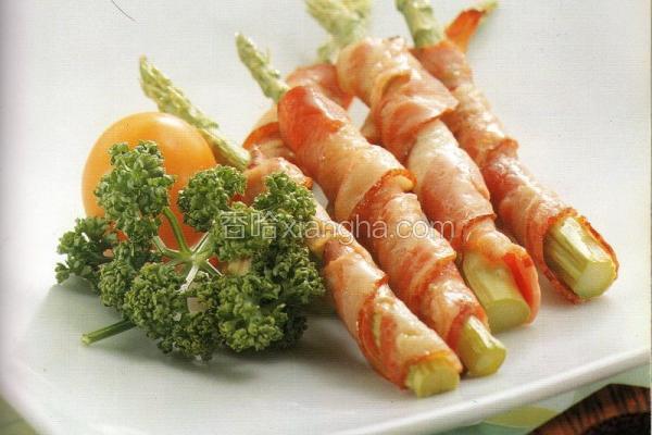 烤箱料理_培根烤蘆筍