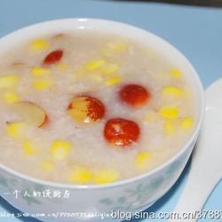 鲜枣玉米粥的做法[图]