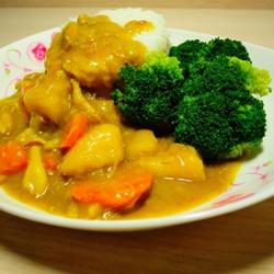 宿舍咖喱鸡肉饭的做法[图]