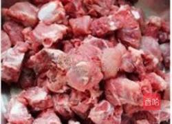 排骨蒜薹包子的做法图解2