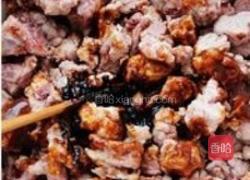 排骨蒜薹包子的做法图解5