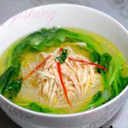 鸡丝龙须面的做法[图]