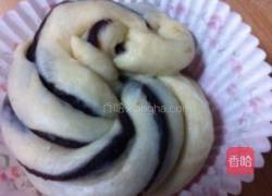 豆沙花式面包的做法图解5