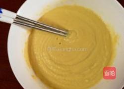 蜂蜜牛奶玉米发糕的做法图解3