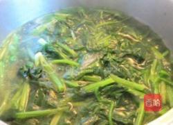 新鲜带子菠菜的做法图解3
